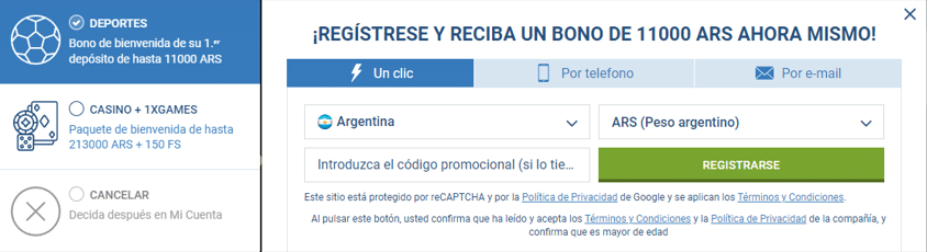 como apostar en 1xbet