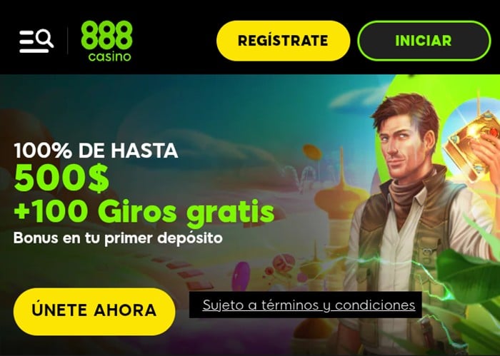 888 Casino-Bono de bienvenida